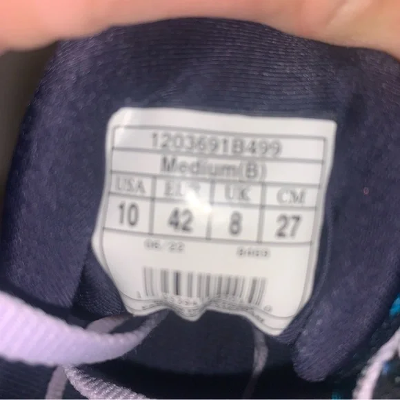 Brooks Glycerin 20 running jogging sneakers shoes women’s size:10 blue - Picture 9 of 13